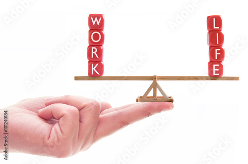 Work life balance concept