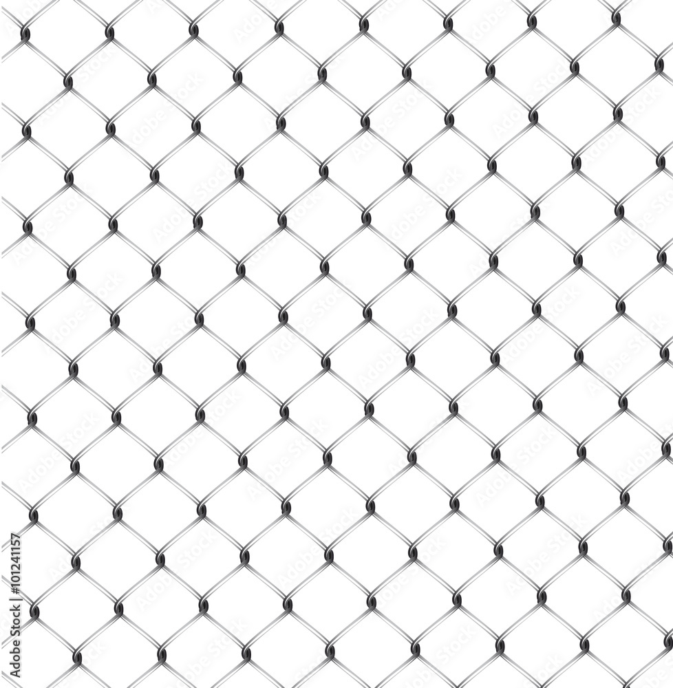 Vector illustration of seamless fence isolated. Vector illustration of seamless fence isolated.
