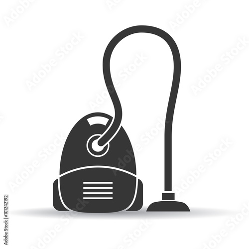 Vacuum sweeper icon