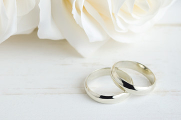 Close up of wedding ring