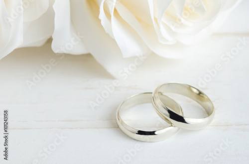 Close up of wedding ring