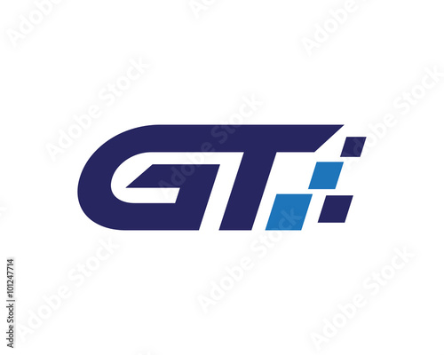 GT digital letter logo