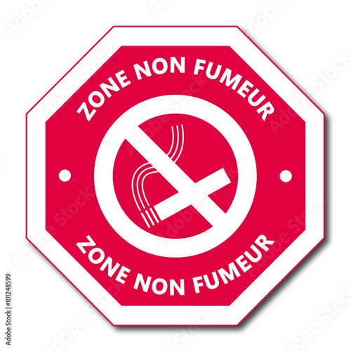 Logo zone non fumeur.