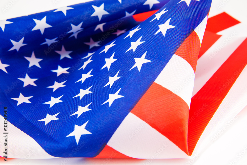 Fototapeta premium United States of America flag.