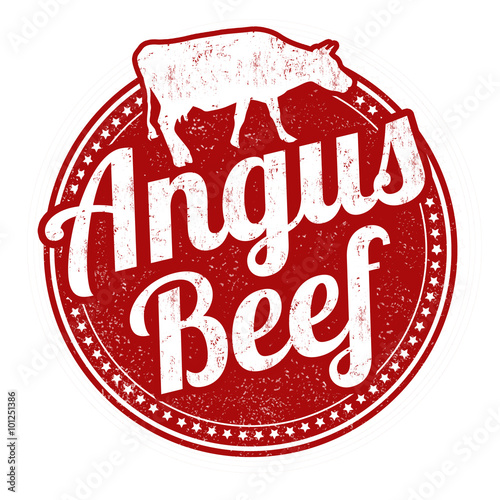 Angus beef stamp