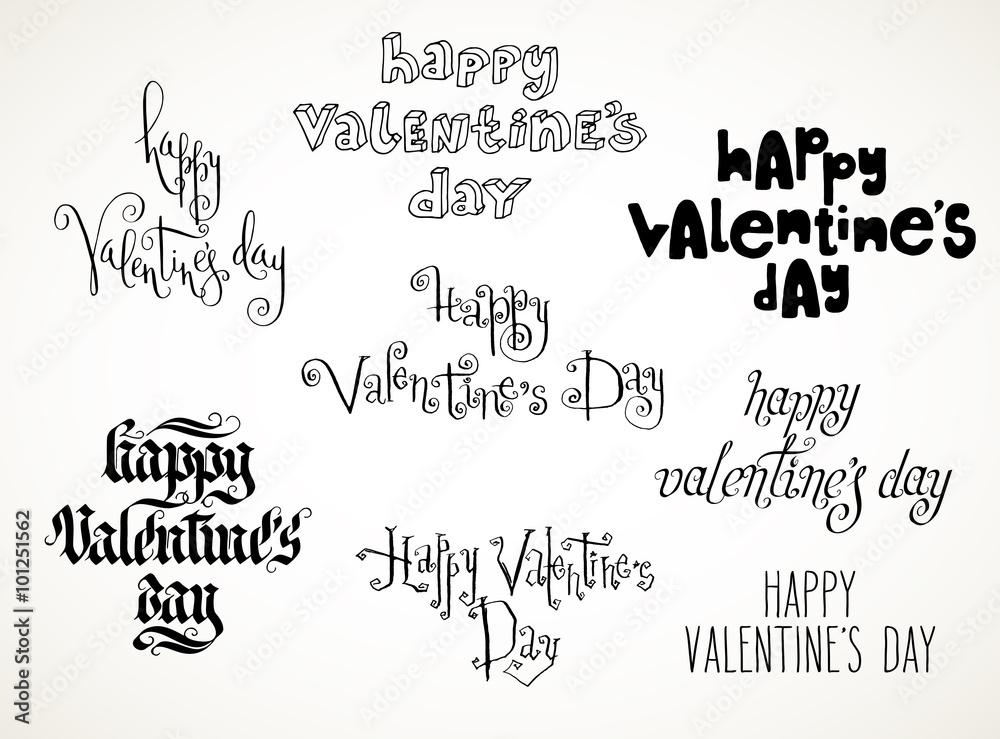 Obraz premium Valentine's day greetings