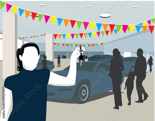 Dealership car sale