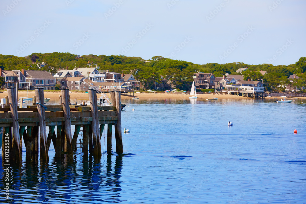 Fototapeta premium Cape Cod Provincetown port Massachusetts US