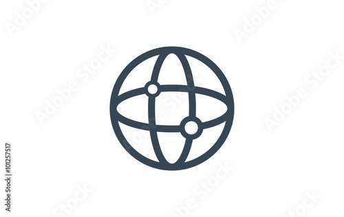circle globe global