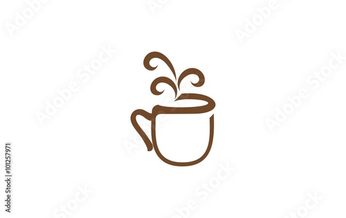 simple icon coffie