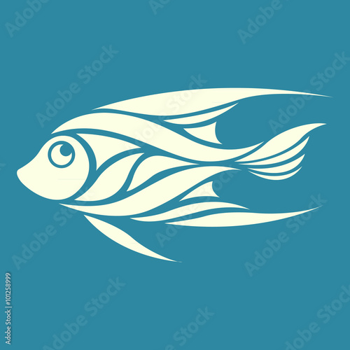 angelfish logo vector