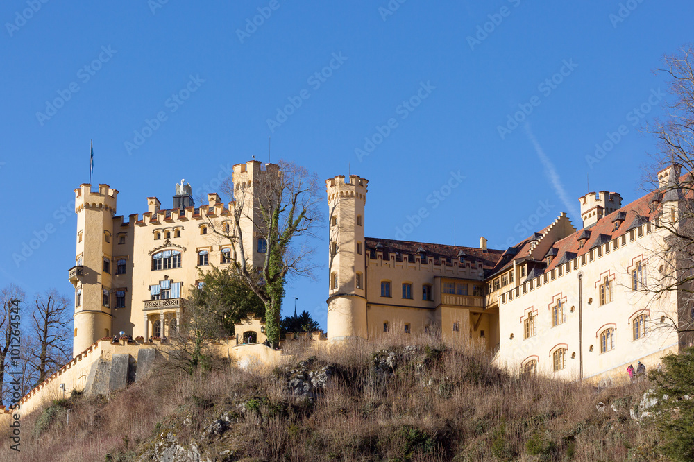 Schloss Hohenschwangau bei Füssen, Bayern