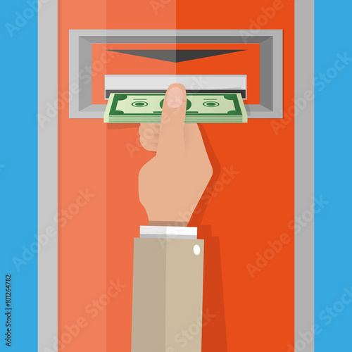 ATM, Money withdrawal