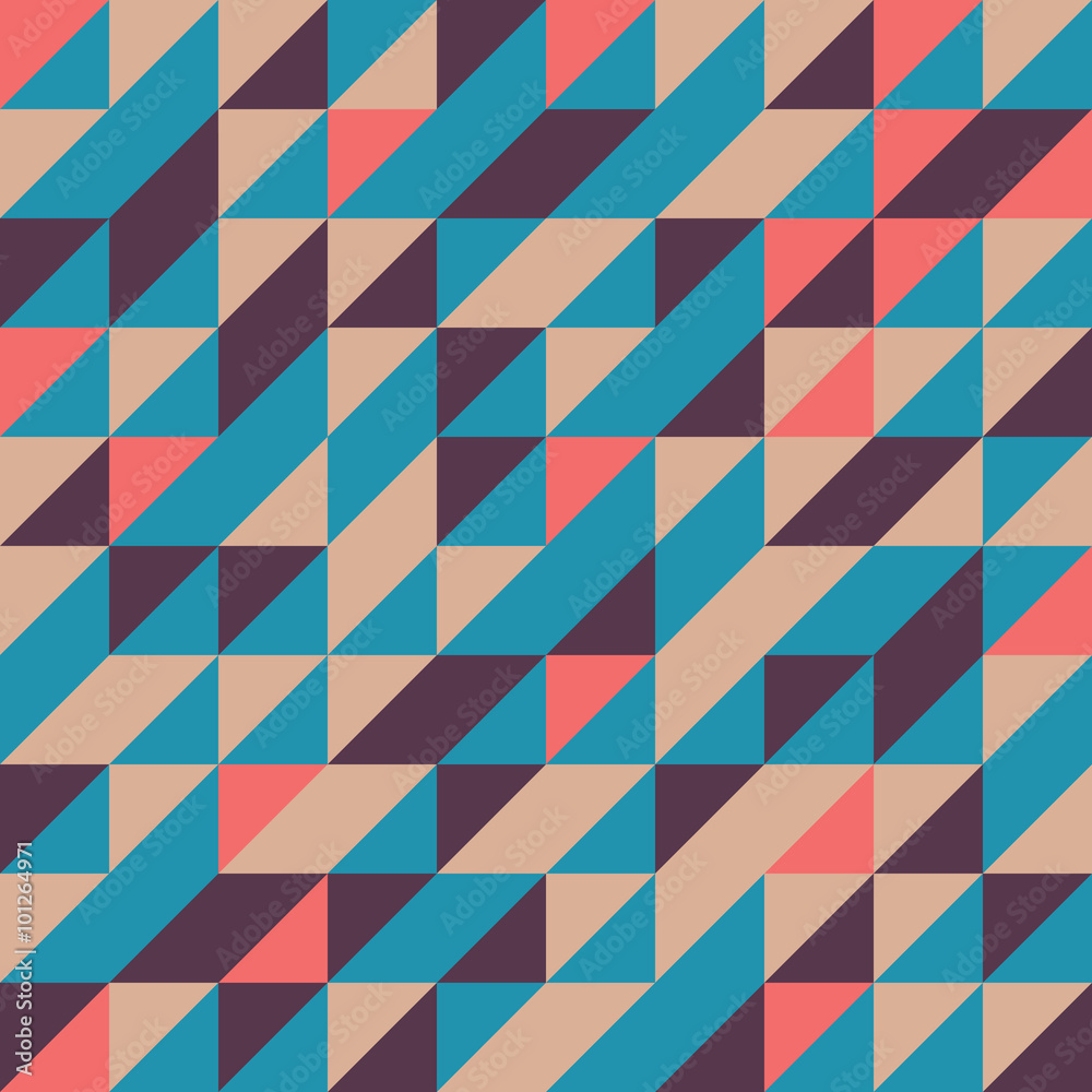 Seamless Pattern of geometric shapes Seamless Pattern of geometric shapes