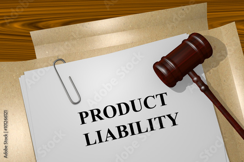 Принти на полотні Product Liability concept