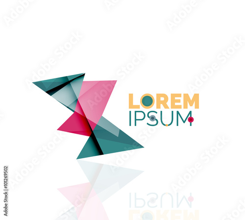 Logo, abstract geometric business icon Free Download Logo, abstract geometric business icon - GFXLoad
