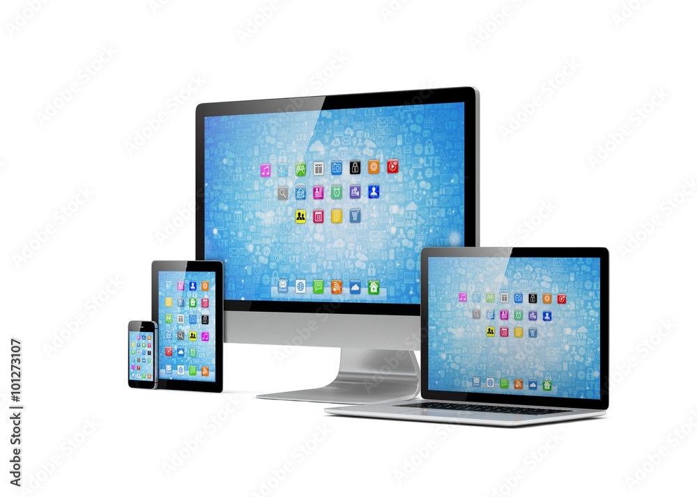 Ultimate web design, laptop, smartphone, tablet, computer, display Ultimate web design, laptop, smartphone, tablet, computer, display