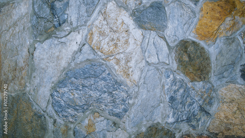 Tablou pe pânză plinth of stone close-up
