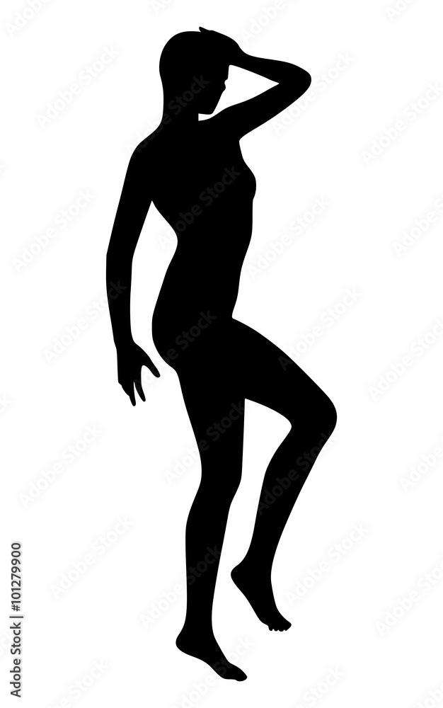 Sexy Woman Silhouette. EPS 10 Sexy Woman Silhouette. EPS 10