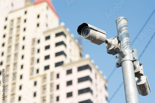 CCTV Camera or surveillance technology operating