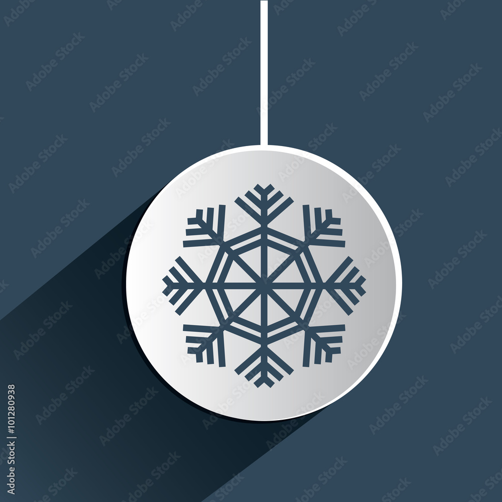 snowflake icon design 