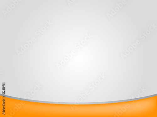 gray background with orange bar for presentation