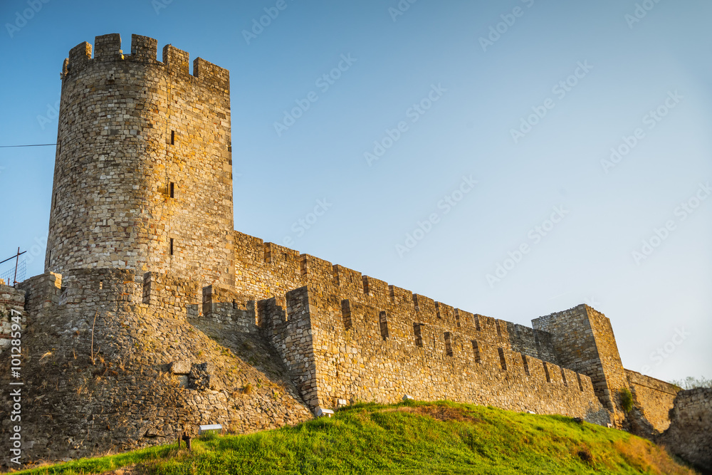 Kalemegdan fortress in Belgrade, Serbia