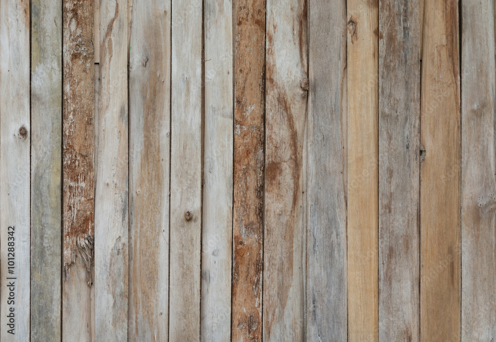 Wooden wall background Wooden wall background