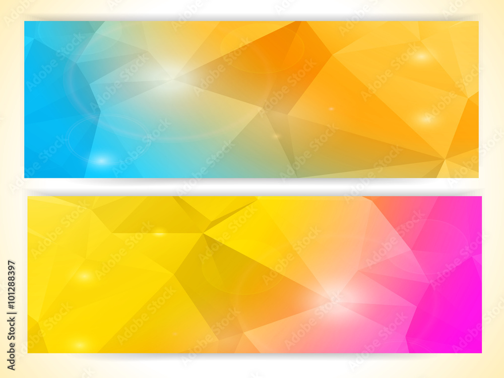 Obraz premium mosaic banners