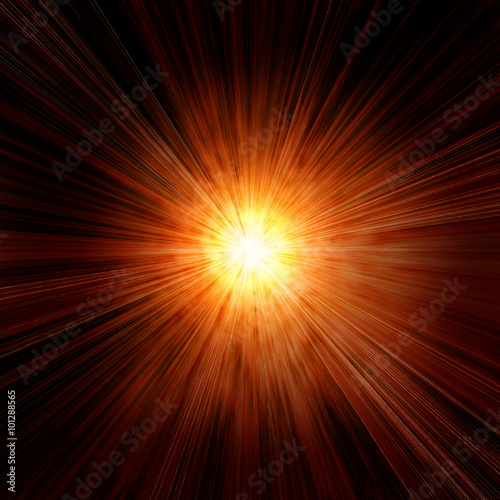 abstract sun burst background