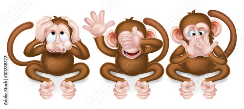Three Wise Monkeys