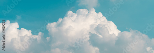 Sky clouds panoramic background