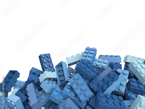 blocks toy plastic bricks b...