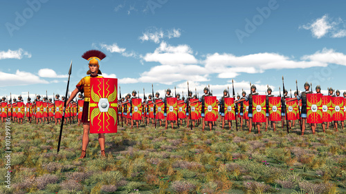 Roman army photo