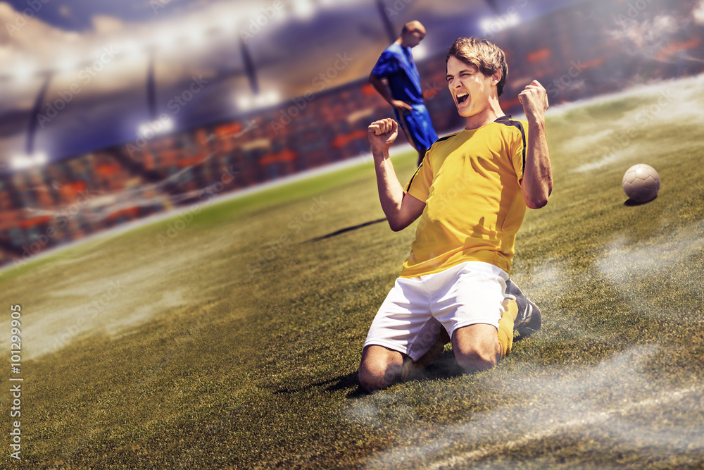 Fototapeta premium soccer player