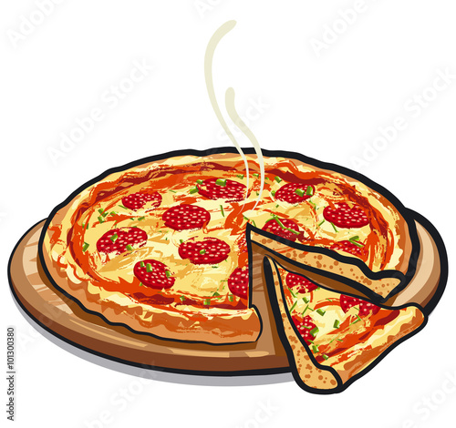pizza salami