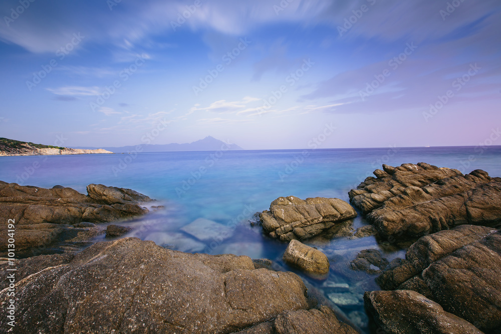 Seaside in Greece, Halkidiki, Sarti, Sykia - Europe 