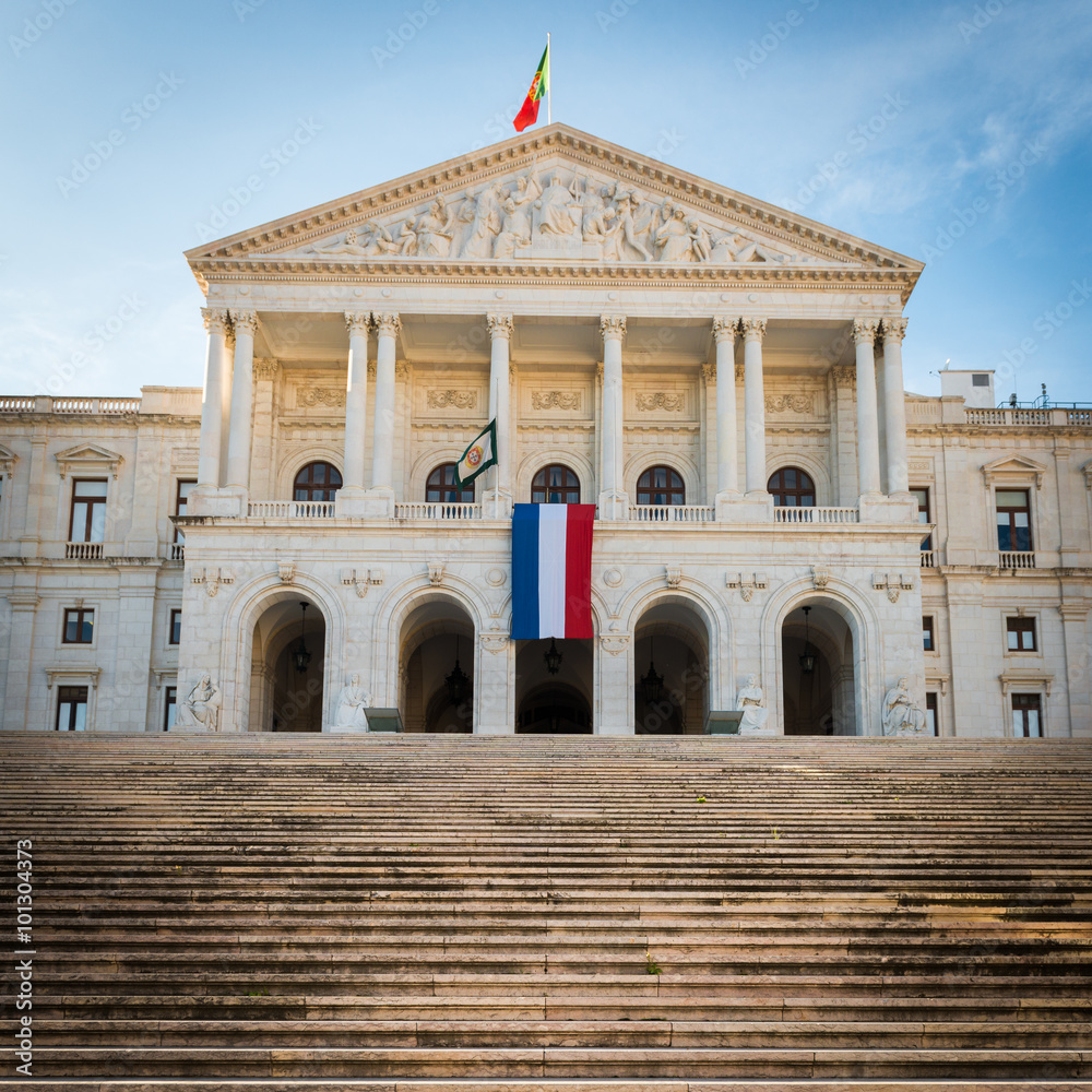 Obraz premium Parliament Lisbon