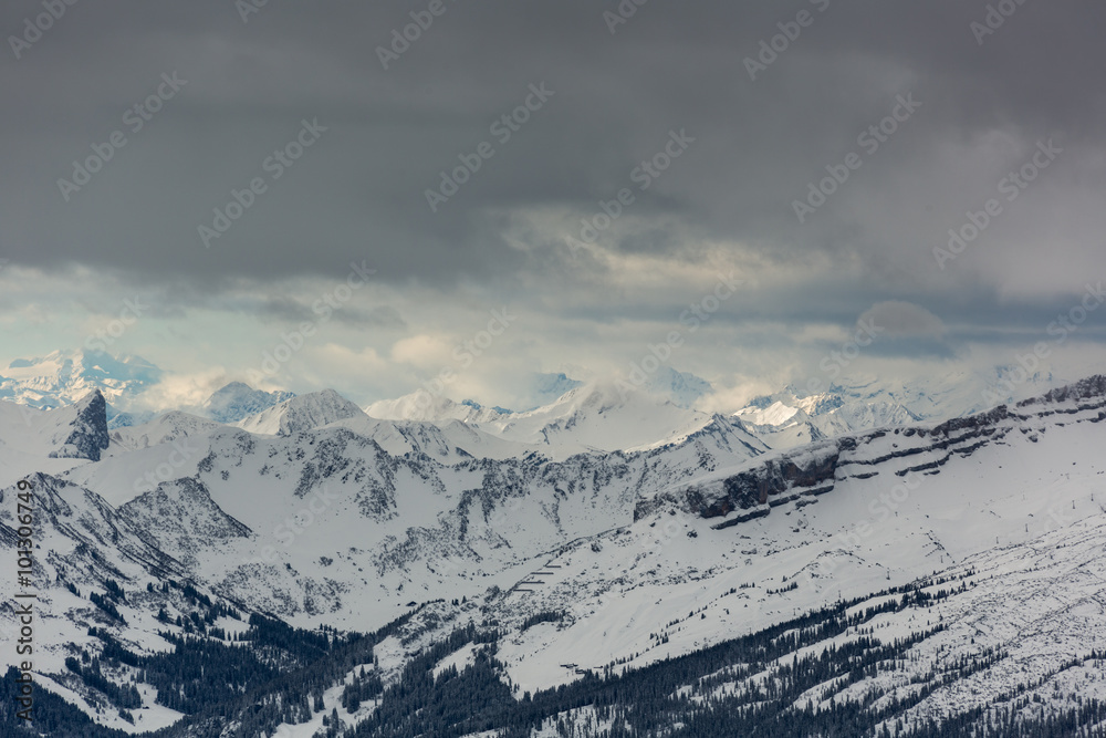 Obraz premium Alpen bei Oberstdorf