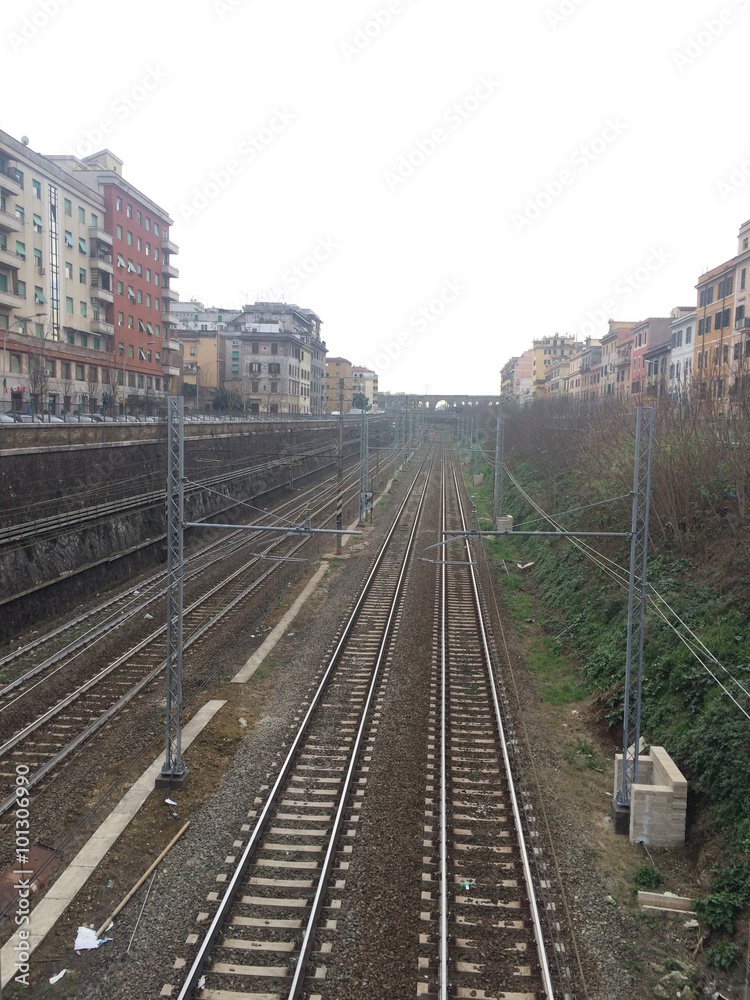 Fototapeta premium Roma Pigneto