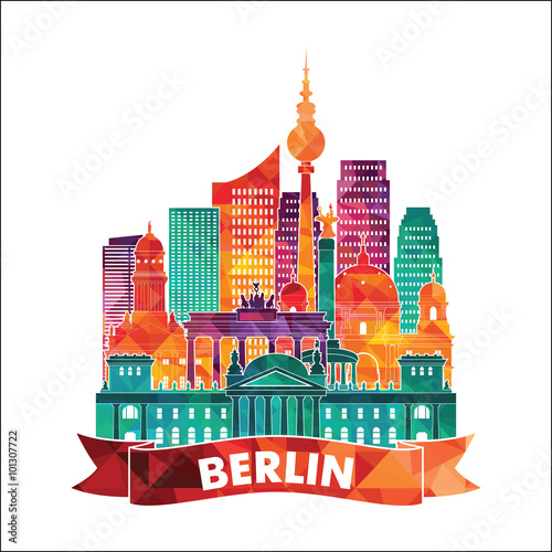 Berlin. Vector illustration