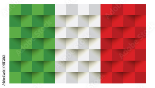 bandiera italiana sfondo photo