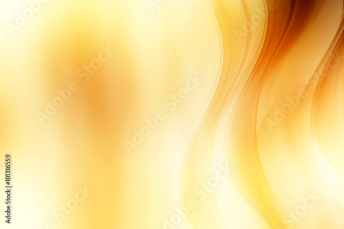 Soft Light Gold Waves Abstract Design Modern Background