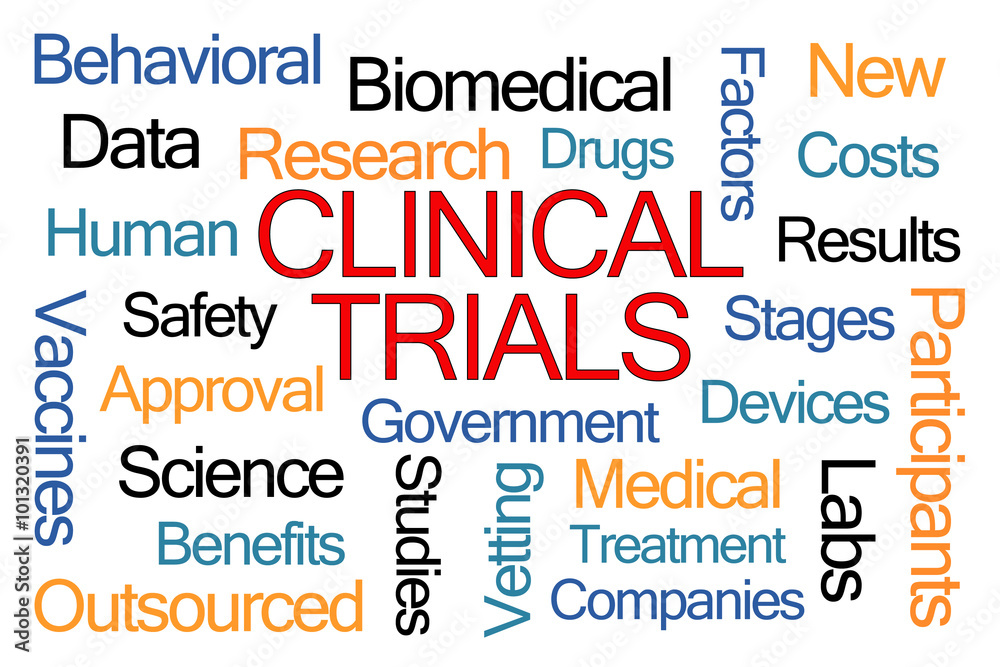 Clinical Trials Word Cloud