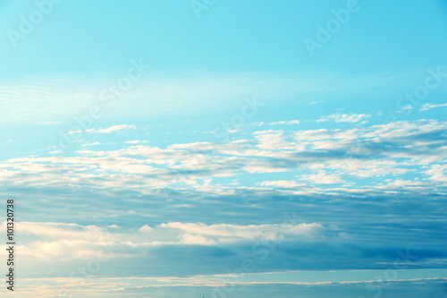 Blue sky background