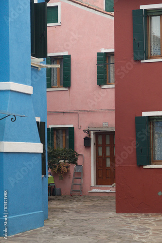 colorful houses of Burano, Venice, Italy