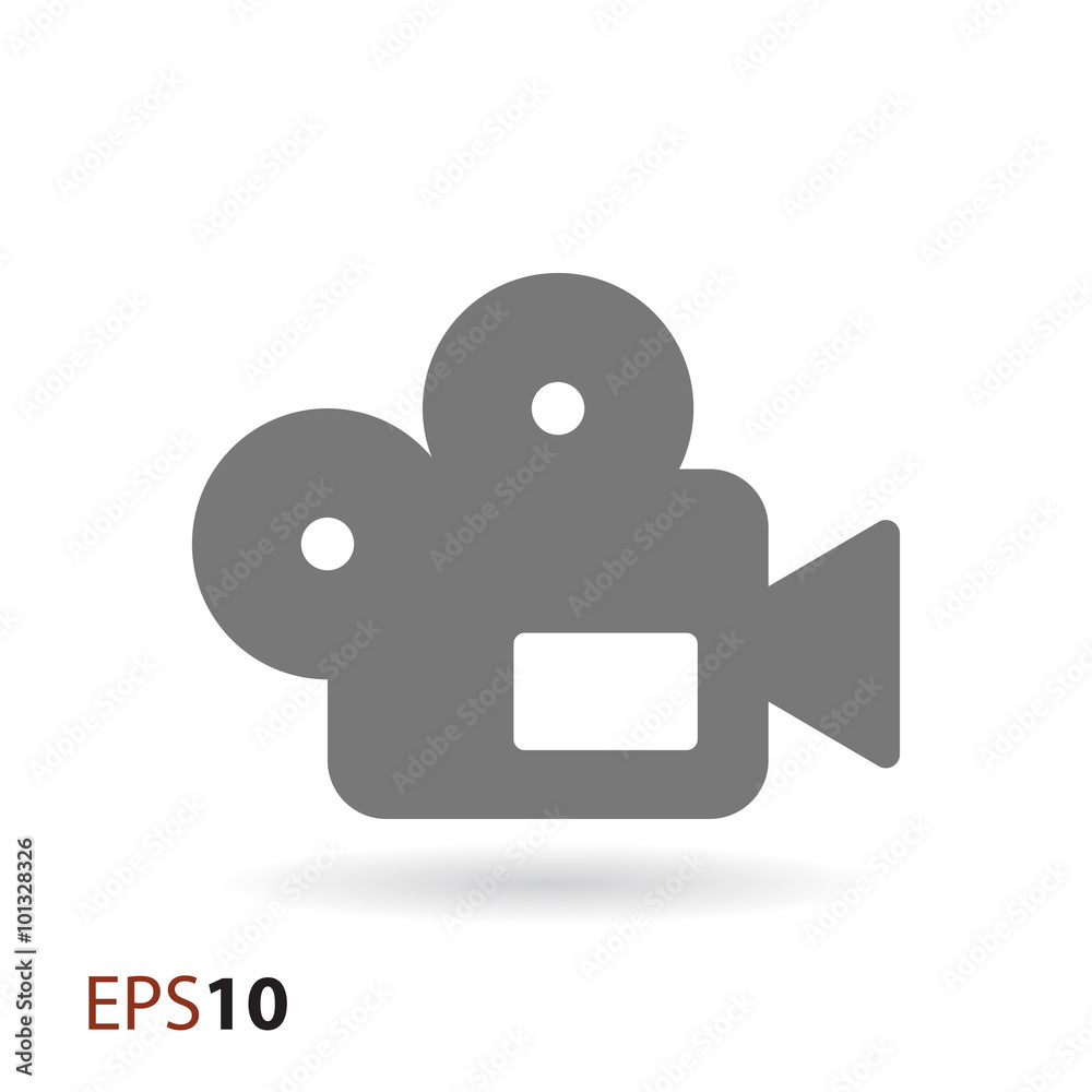 Film camera icon for web and mobile Film camera icon for web and mobile