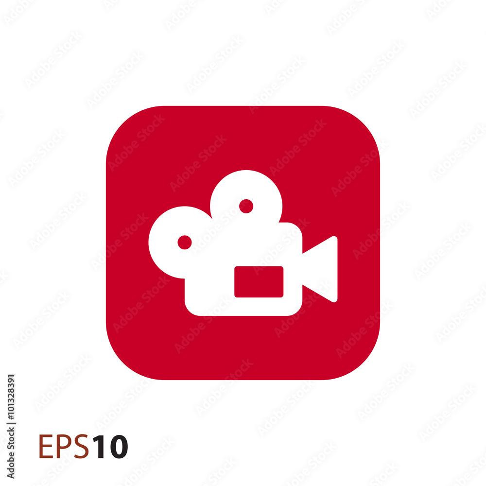 Film camera icon for web and mobile Film camera icon for web and mobile