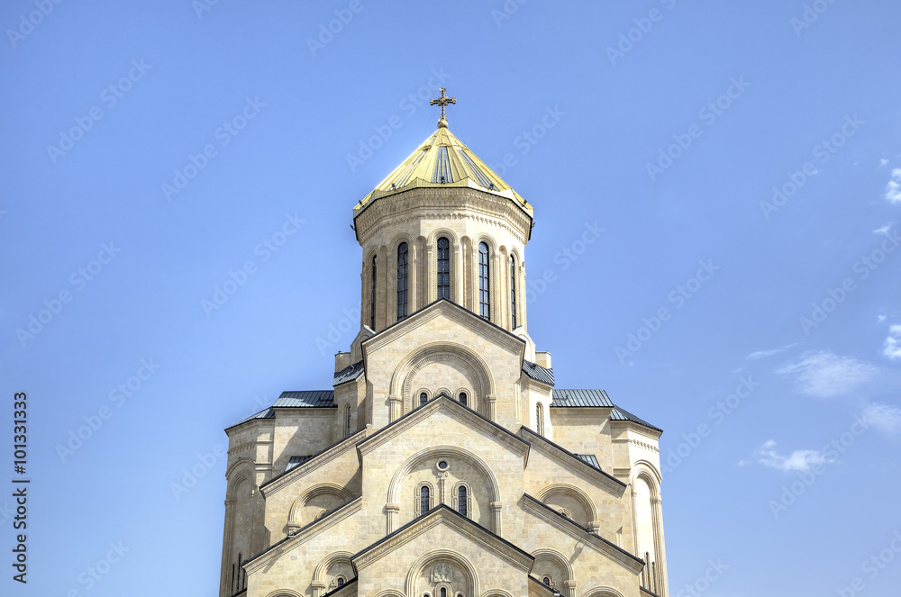 Holy Trinity Cathedral (Tsminda Sameba). Tbilisi, Georgia