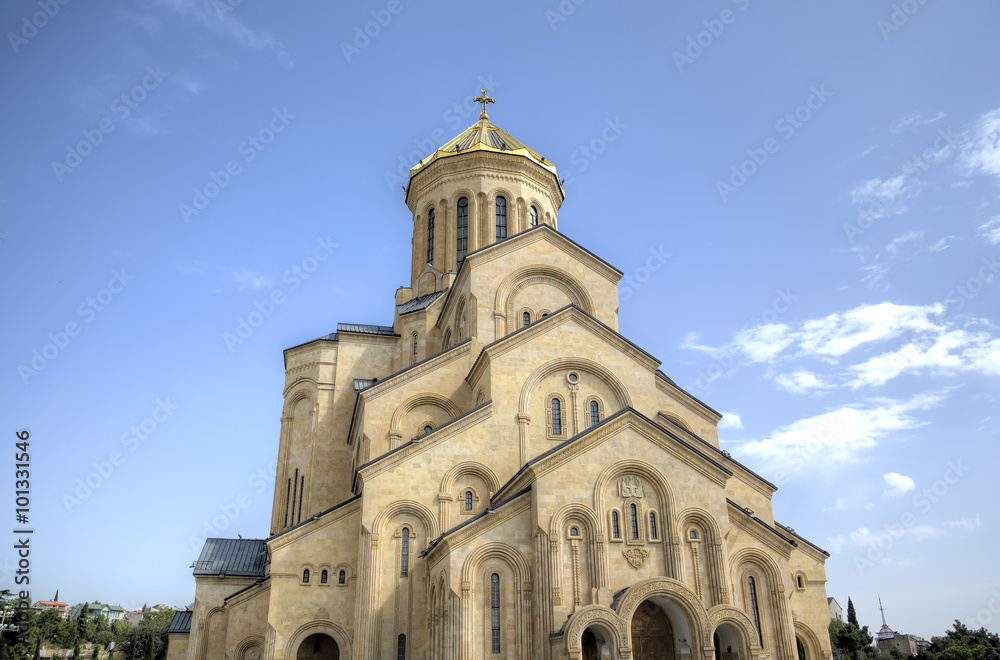 Holy Trinity Cathedral (Tsminda Sameba). Tbilisi, Georgia